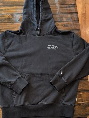 Saturdays Nyc Logo Hoodie Sweatshirt